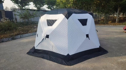 YOUSKY Winter Fishing Tent, Thickened Hexagonal Design, 3-4 Person,
