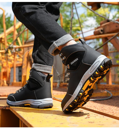 Men's Safety Steel Toe  Work Boots