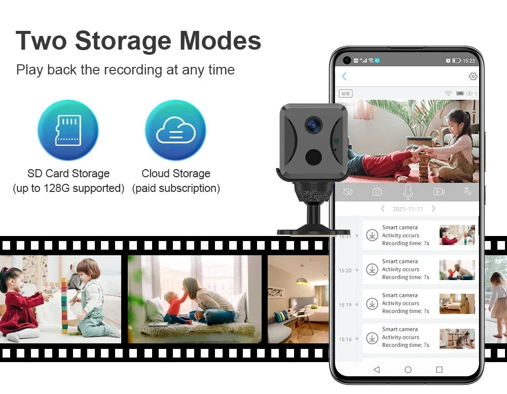 LS VISION 5MP 4G Sim Mini Camera