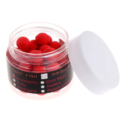 Floating Fishing Lure with Beads, Artificial Baits, 1 Box