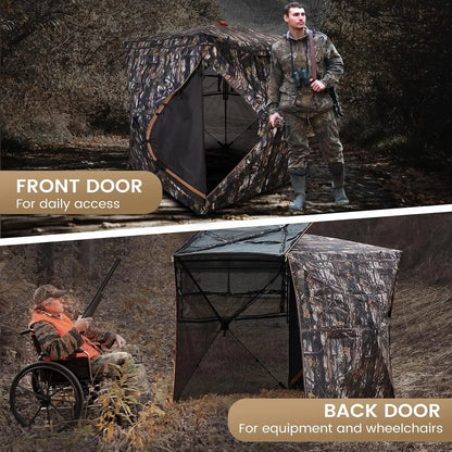 A—Hunting Blind  Ground Blind with Carry Bag