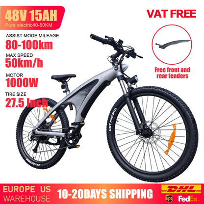 HUANCI Q5 electric bike 2000W 27.5 Inch
