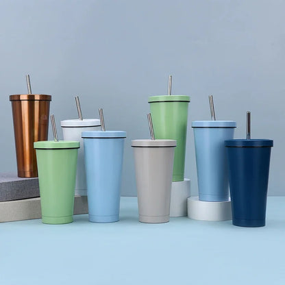 Stainless Steel Double Insulation Cup with Lid