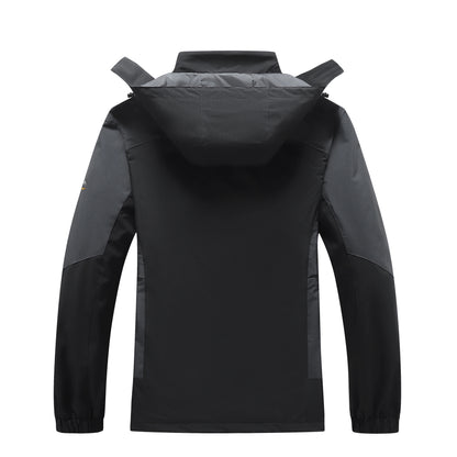 3in1 Men Mountaineering Jacket Windproof Waterproof