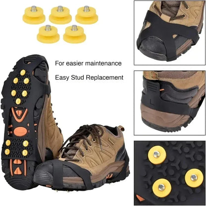 2pcs 10 Steel Studs  Cleats for Ice and Snow