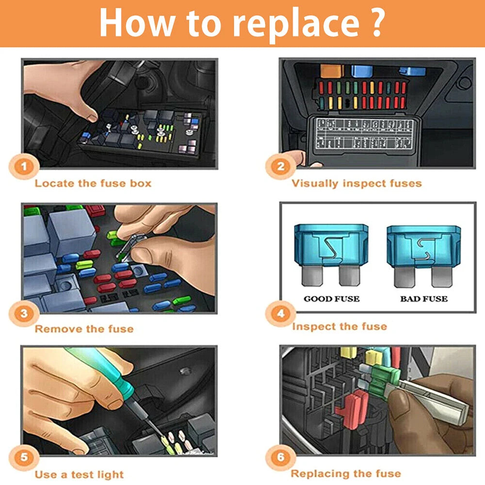 300pcs automotive fuse combination kit