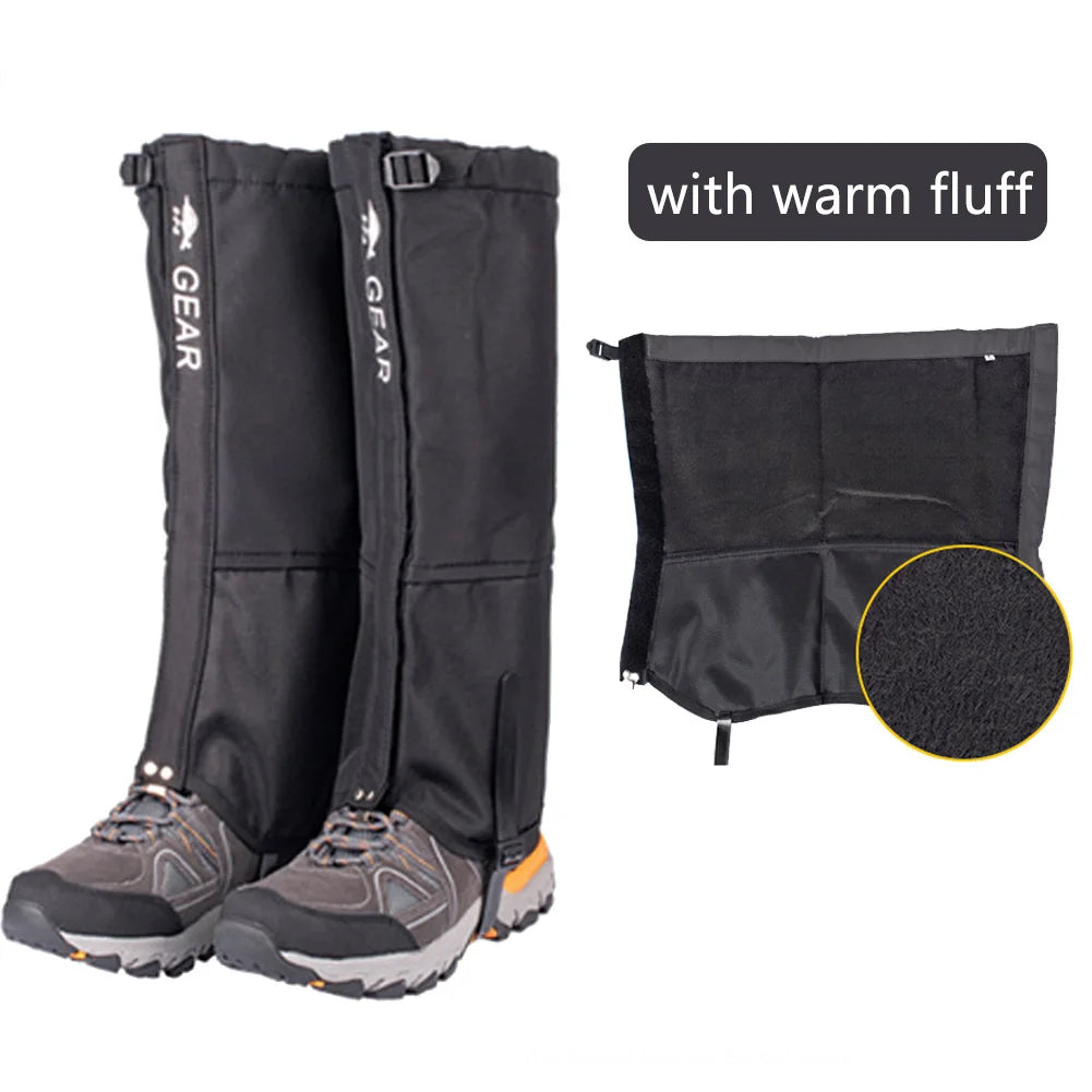 Outdoor Travel Leg Warmers Hiking Leg Gaiter Waterproof