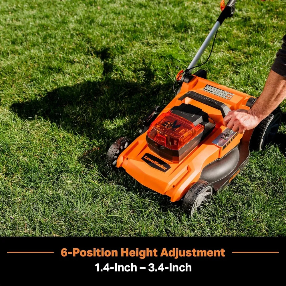 48V MAX 19-Inch Brushless Cordless Electric Lawn Mower