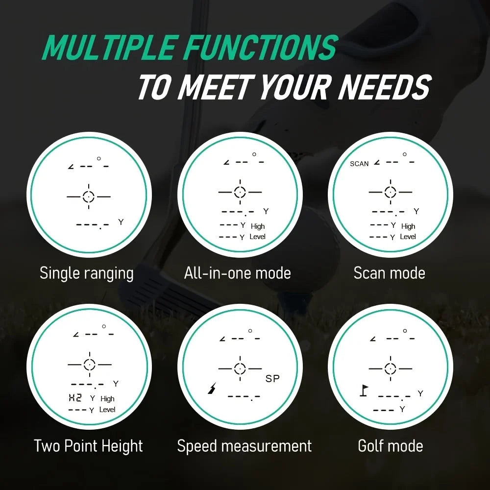Nohawk Hunting Rangefinder 1000M Multifunction