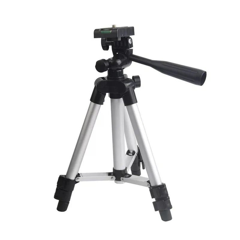3-way Head 4-section Legs with Quick Lever Locks Cam Tripod