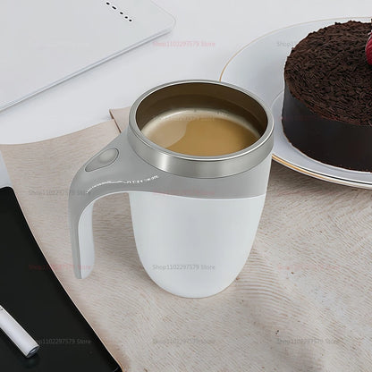 Corrosion-Resistant 304 Stainless Steel Electric Stirrer Rechargeable Mug