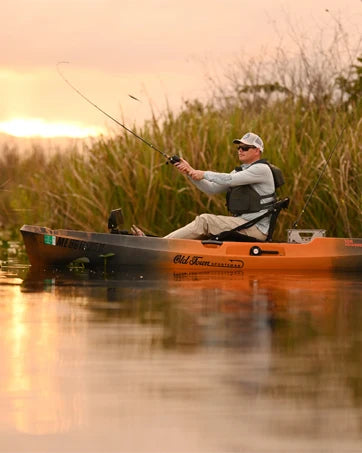 Old Town Sportsman 106 Powered by Minn Kota Solo Sit-on-Top Fishing Motorized Kayak,