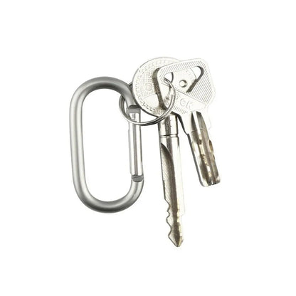 2pcs Alloy Aluminum Survival Gear Mountaineering Carabiner