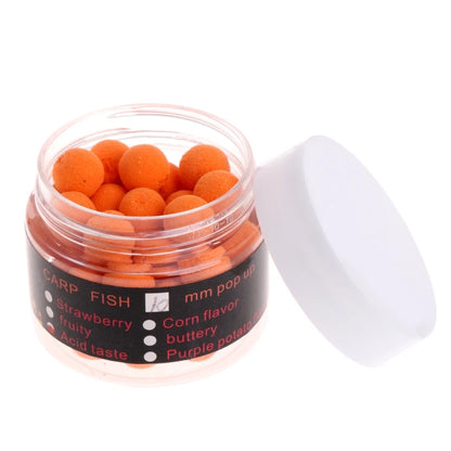 Floating Fishing Lure with Beads, Artificial Baits, 1 Box