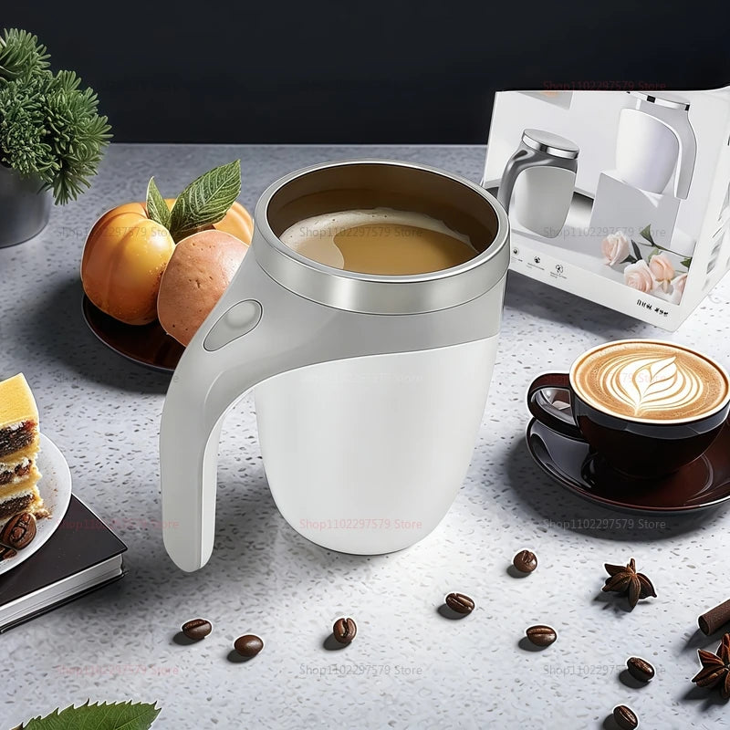 Corrosion-Resistant 304 Stainless Steel Electric Stirrer Rechargeable Mug