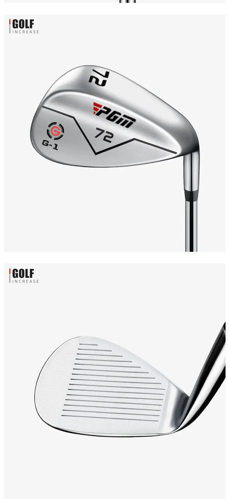 PGM Right Handed Stainless Steel Sand Wedge72 Degree
