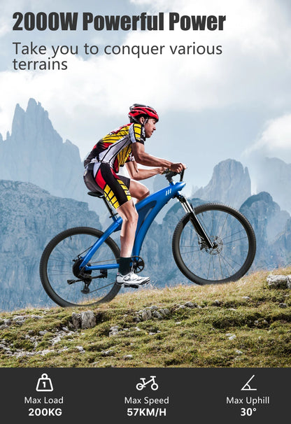 HUANCI Q5 electric bike 2000W 27.5 Inch