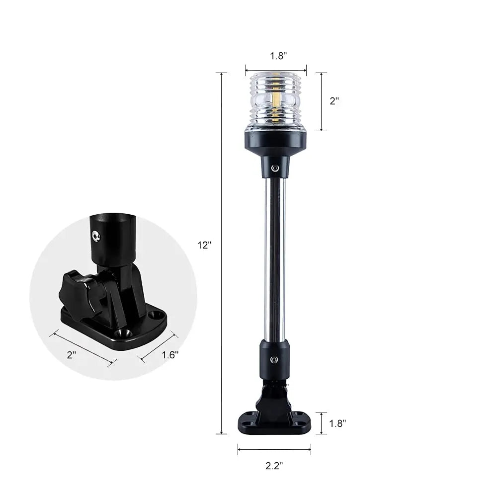 NEW Fold Down 360 Degree LED Anchor Light