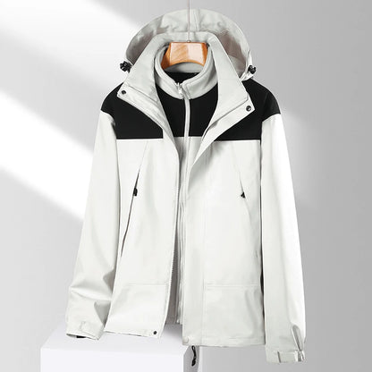 Outdoor Clothing 3 In 1 Men Women  Cold-proof Windbreaker