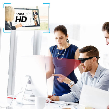 Wearable Portable Mini Glasses  Camcorder For Driving