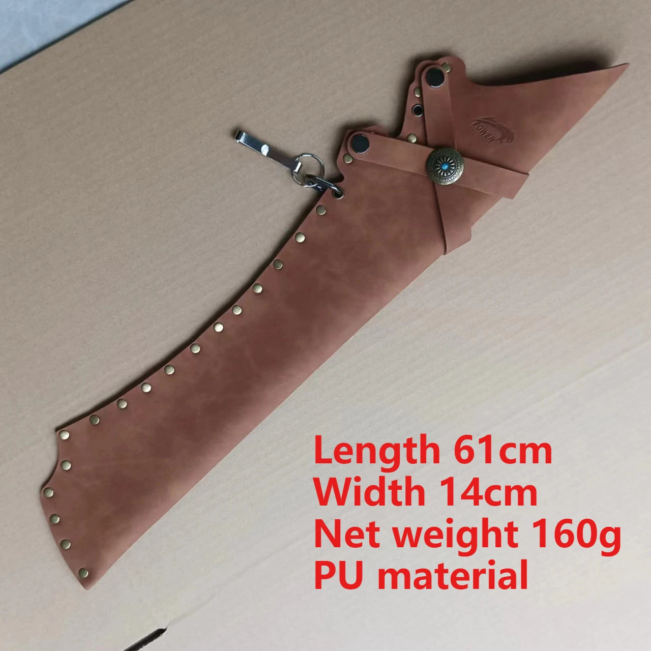 Leather Quiver 20 Arrow Capacity