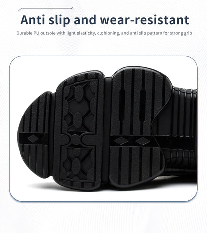 Soft sole comfortable anti-smash anti-puncture safety shoe