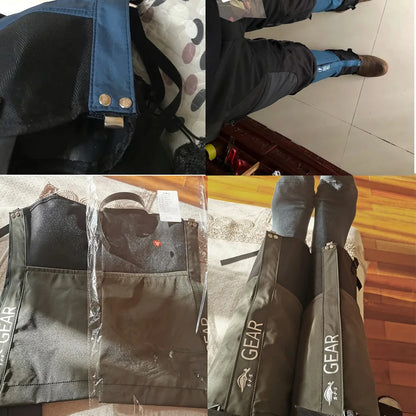 Outdoor Travel Leg Warmers Hiking Leg Gaiter Waterproof