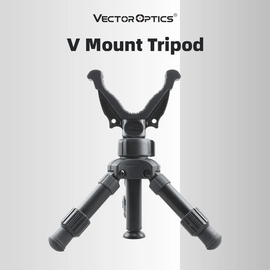 Professional Hunting Shooting Tripod Adjustable V