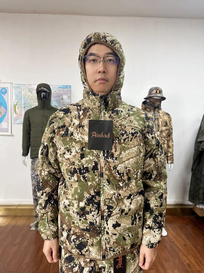 Men's Kelvin Light down winter camo jacket
