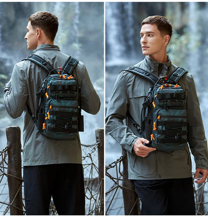 Fishing Lure Backpack with Rod Holder