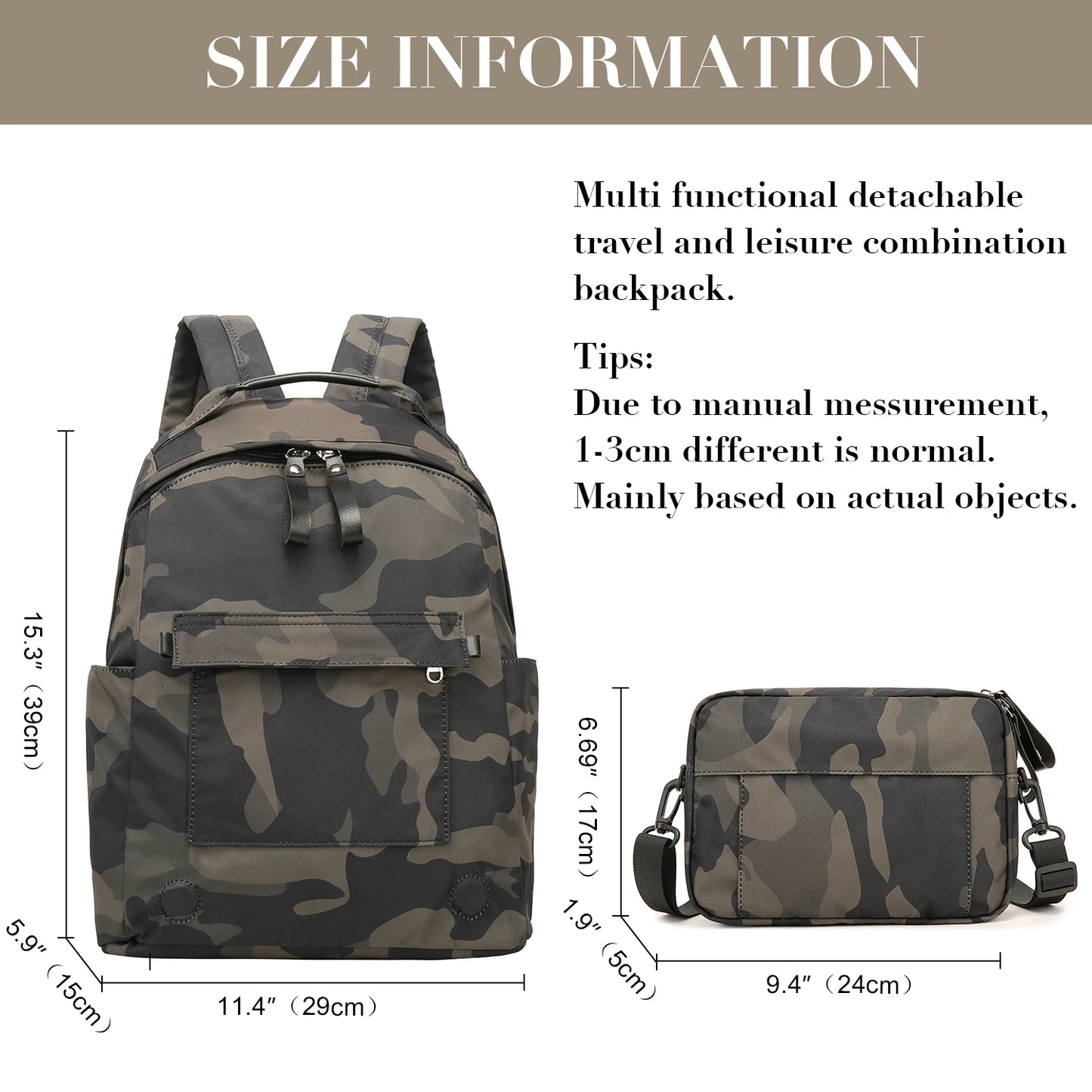 Travel Backpack for Women Men Large Bag