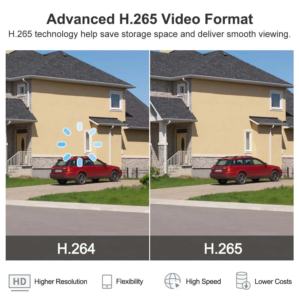 12MP 6K Outdoor WIFI CCTV 8MP Surveillance Cam