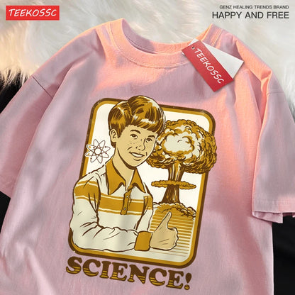 Science Variant Explosion Laboratory T-Shirts Men
