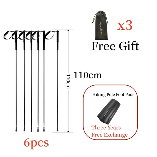 115g Carbon Fiber Folding Trekking Pole