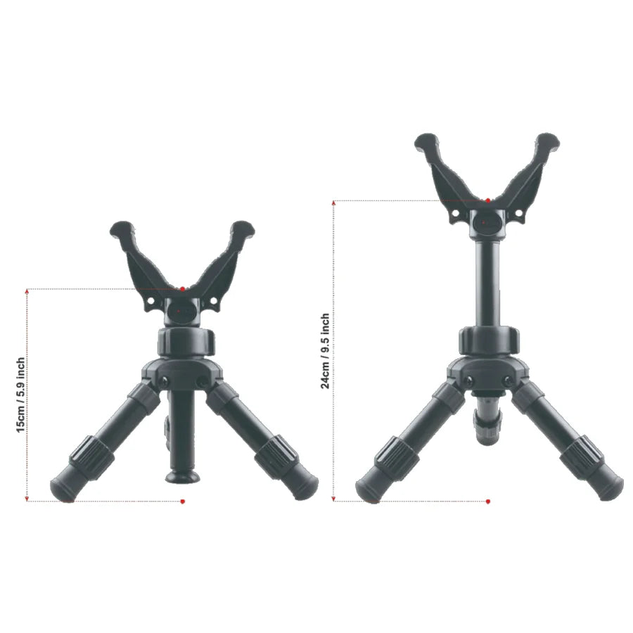 Professional Hunting Shooting Tripod Adjustable V