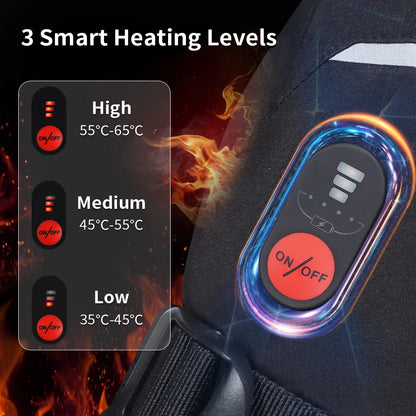 SAVIOR HEAT Heated Gloves with Rechargeable Battery