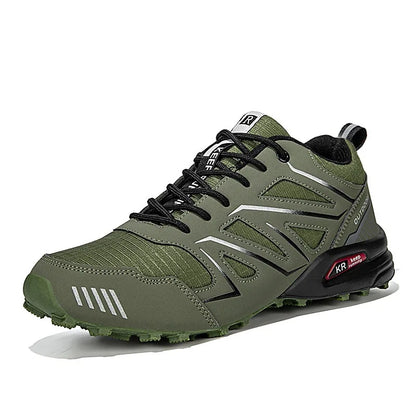Men's Outdoor Waterproof Leather Hiking Shoes