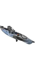 Old Town Sportsman 106 Powered by Minn Kota Solo Sit-on-Top Fishing Motorized Kayak,
