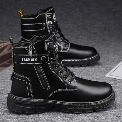 Men's Work Boots Spring Autumn Anti-slip Waterproof