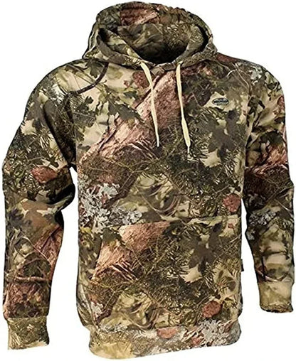 Deer Hunting Camo Graphic Hoodie