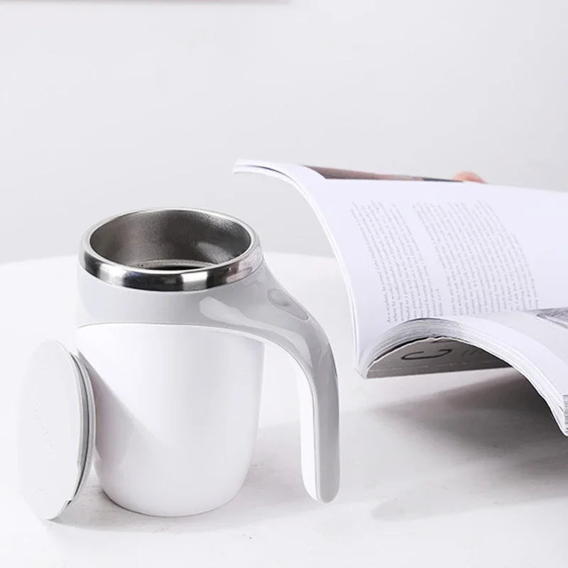 Automatic Stirring Mug Rechargeable  Stainless Steel