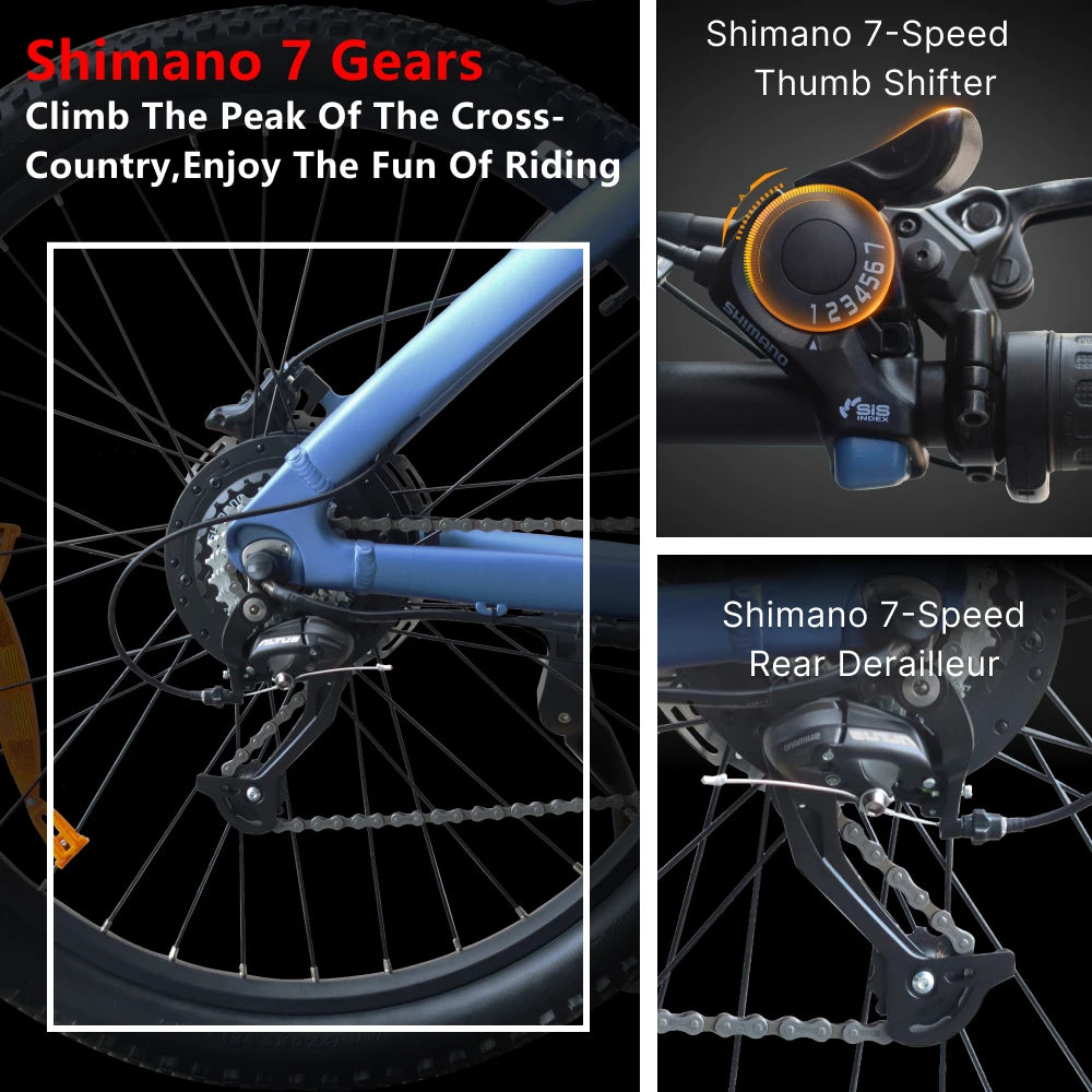 HUANCI Q5 electric bike 2000W 27.5 Inch