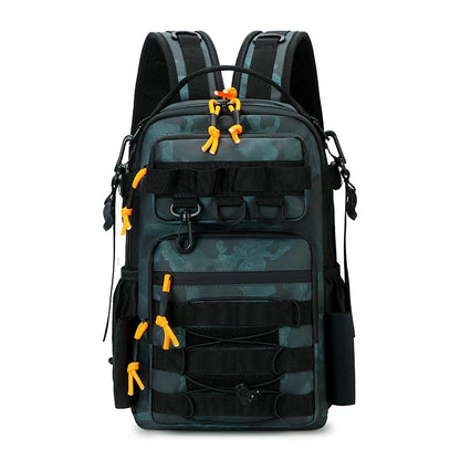 Fishing Lure Backpack with Rod Holder