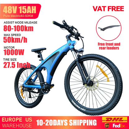 HUANCI Q5 electric bike 2000W 27.5 Inch