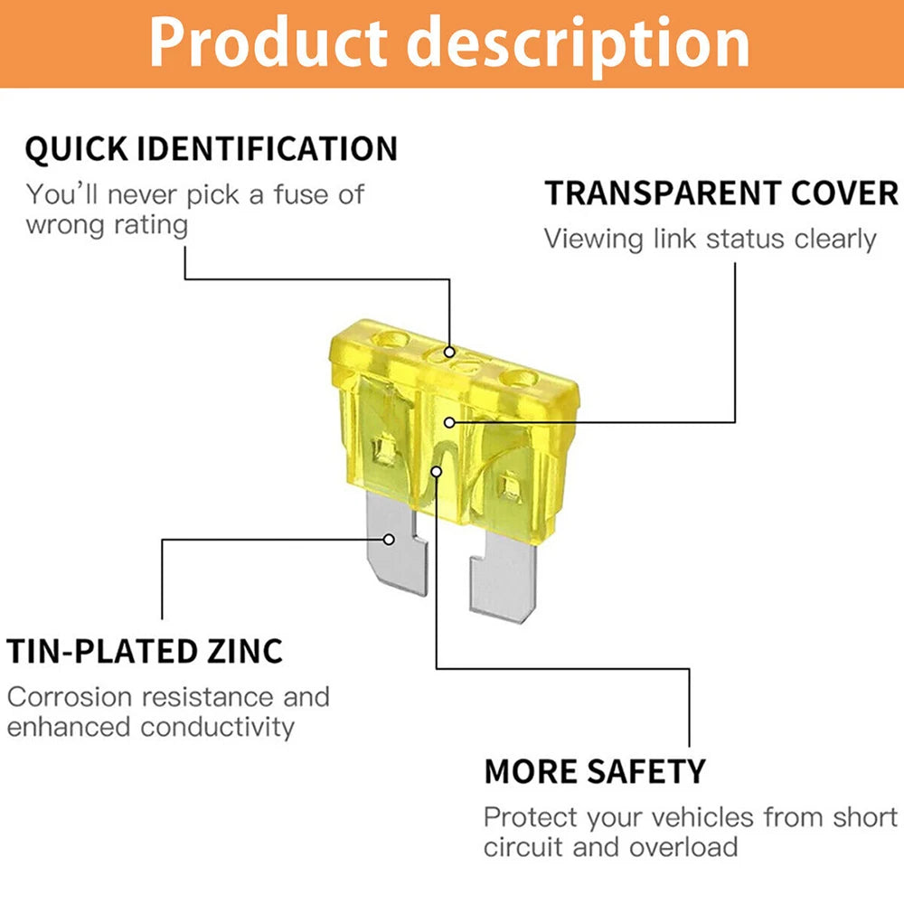 300pcs automotive fuse combination kit