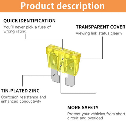 300pcs automotive fuse combination kit
