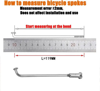 Electric bicycle 10G Diameter3.0mm Length 50-300mm Spokes