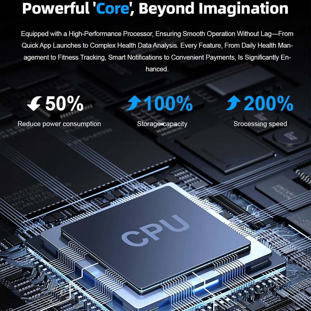 2025 smart watch, IP67 waterproof fitness activity tracker