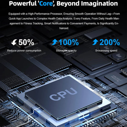 2025 smart watch, IP67 waterproof fitness activity tracker