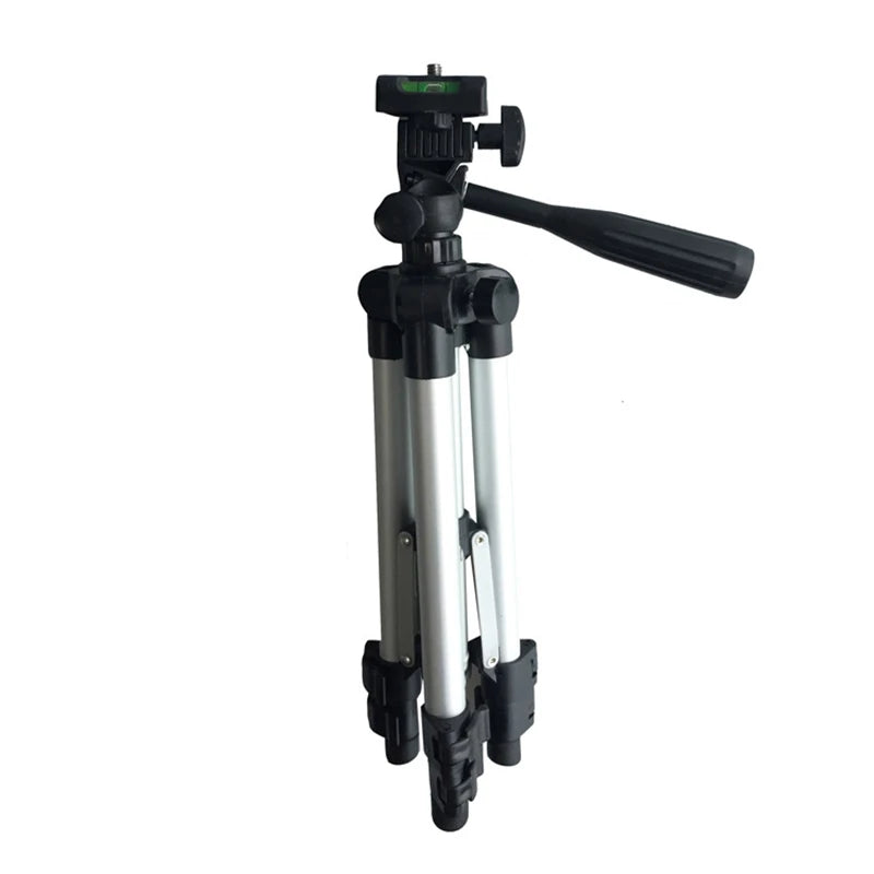 3-way Head 4-section Legs with Quick Lever Locks Cam Tripod